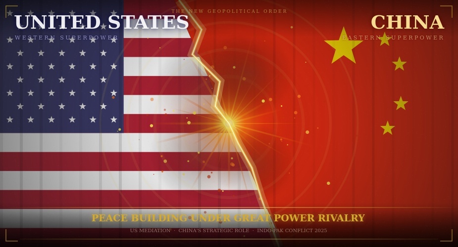 Peace Building Under Great Power Rivalry: US Mediation and China’s Strategic Role in Indo-Pak Conflict 2025